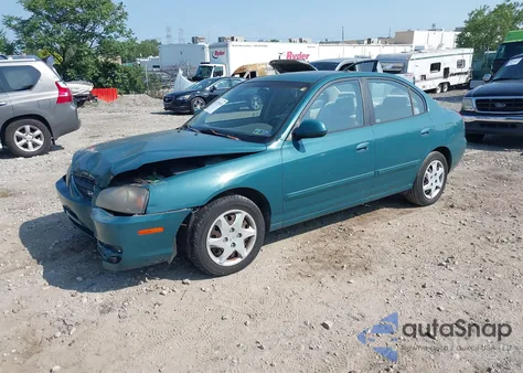 2006 Hyundai Elantra Gls/Limited z USA, uszkodzony, nr VIN KMHDN46D46U258281